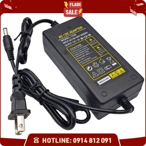 Bộ nguồn nhựa adapter 12V - 2A 3A 5A (DC) (Đen)