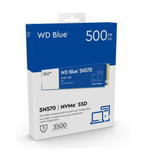 SSD WD Blue SN580 500GB NVMe PCIe Gen3x4 
